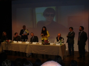 La sala del convegno