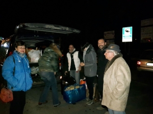 L'aiuto ai barboni durante l'emergenza freddo